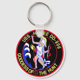 Chaveiro As forças armadas do navio do contratorpedeiro de