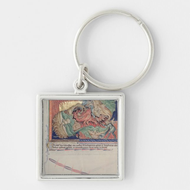 Chaveiro As maxilas do inferno que engolem o dragão (Frente)