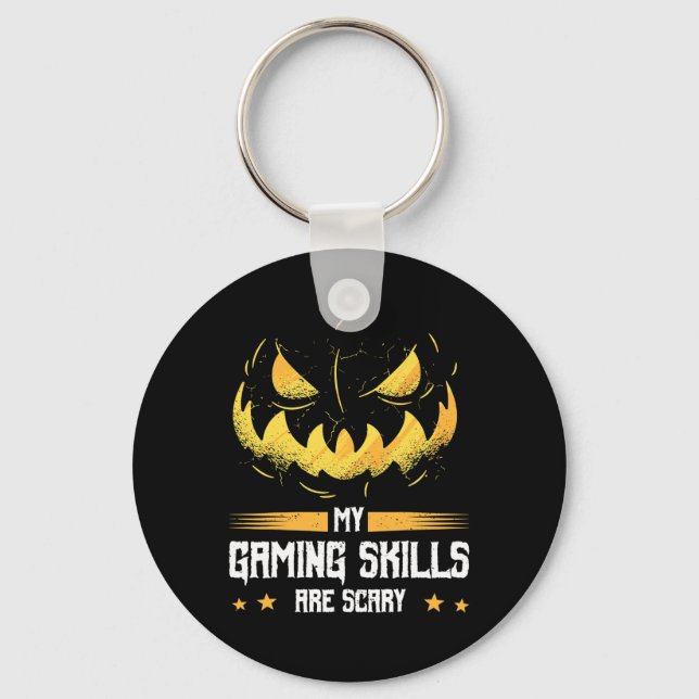 Chaveiro As Minhas Competências De Jogos São Um Halloween A (Frente)