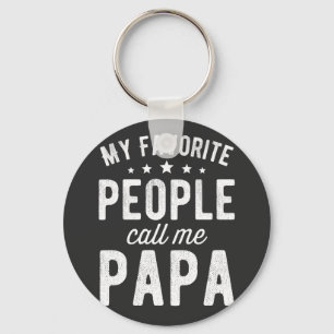 Chaveiro As Minhas Pessoas Favoritas Chamam-Me Papa