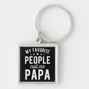 Chaveiro As Minhas Pessoas Favoritas Chamam-Me Papa