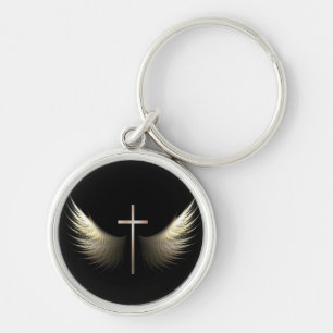 Chaveiro Asas cristãs do Espírito Santo da inspiração c