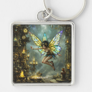 Chaveiro Asas de Borboleta Pixie Fofas de Fantasia