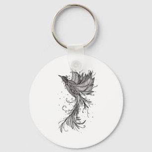 Chaveiro Ascensão Phoenix Lineart Key Chain