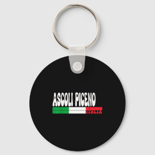 Chaveiro Ascoli Piceno Cidade Italia Antigo Itália Bandeira