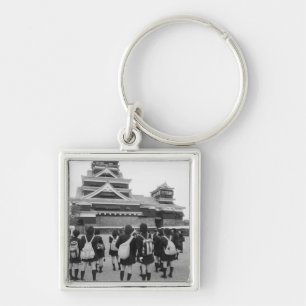 Chaveiro Ásia, Japão, Kumamoto. Crianças na escola em