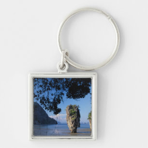 Chaveiro Ásia, Tailândia, Ao Phangnga NP, litoral, Karst