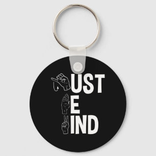 Chaveiro ASL Alphabet American Sing Language Professora ASL