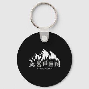 Chaveiro Aspen Colorado Mountain Ski Férias de Esqui Trip W
