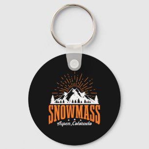 Chaveiro Aspen Snowm Colorado Montanha de Esqui Esqui Snowb