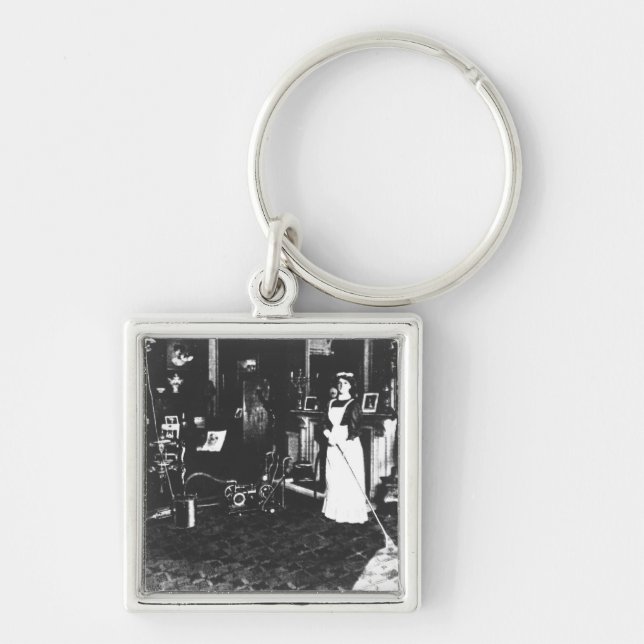 Chaveiro Aspirador de p30 no trabalho (Frente)