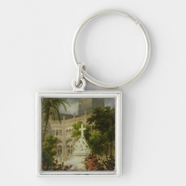 Chaveiro Assalto no monastério de San Engracio dentro (Frente)