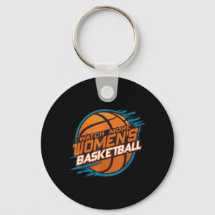 Chaveiro Assista Mais Basquete Feminino Apoie Mulheres