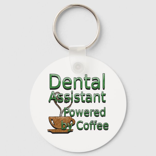 Chaveiro Assistente de Dentagem com Café (Frente)