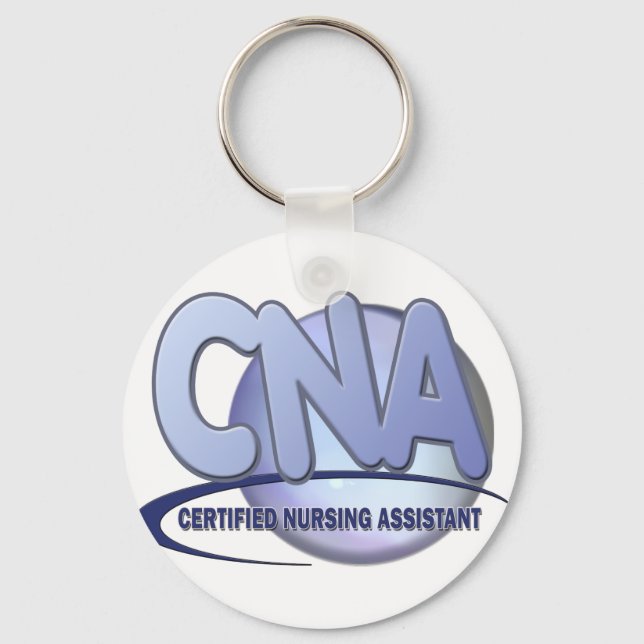 CHAVEIRO ASSISTENTE DE ENFERMAGEM COM CERTIFICAÇÃO AZUL DE  (Frente)