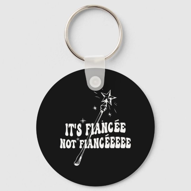 Chaveiro Assistente de Festa de Fiduciária do Noivado Funny (Frente)