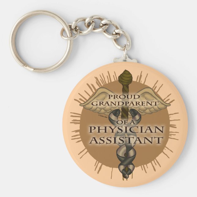 Chaveiro Assistente de Médico Avô (Frente)
