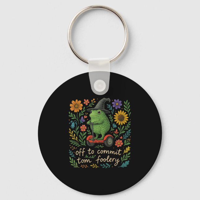 Chaveiro Assistente de Sapo Whimsical - Desativado Para Com (Frente)