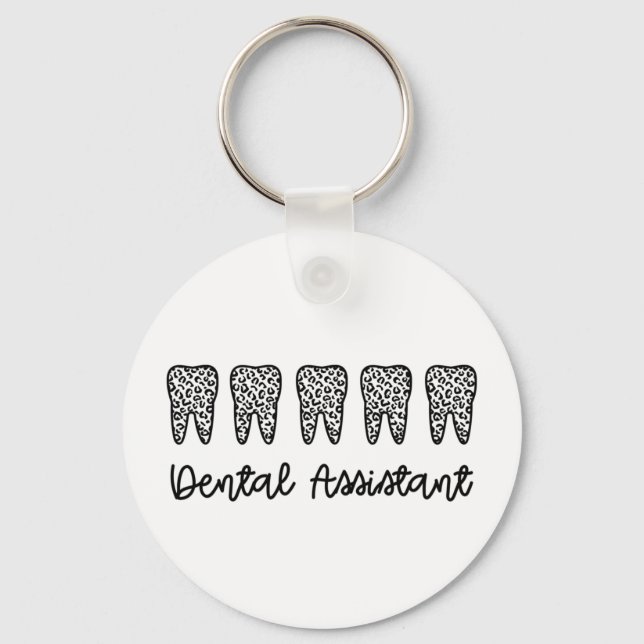 Chaveiro Assistente dentário | Presentes para Dentista Assi (Frente)
