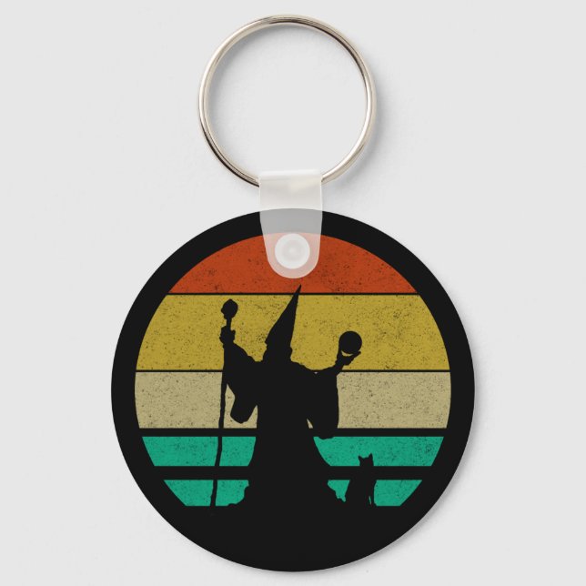 Chaveiro Assistente e Gato do Retrovisor 70s com Distância (Frente)