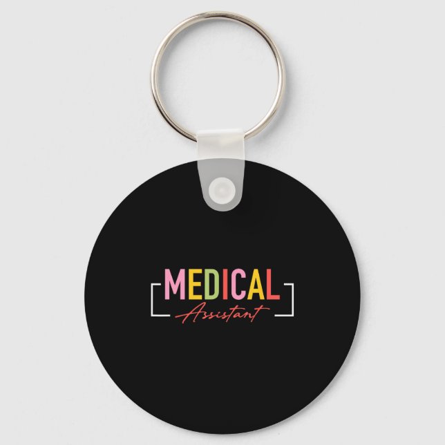Chaveiro assistente médica ma cma enfermagem assistente méd (Frente)