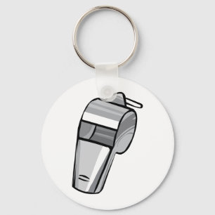 Chaveiro Assobio de prata grande