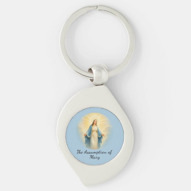 Chaveiro Assunção de Maria Santa Católica  (Frente)