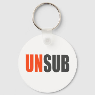 Chaveiro Assunto do desconhecido de Unsub
