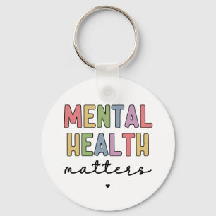 Chaveiro Assuntos de Saúde Mental   Sensibilização para a s