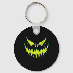 Chaveiro Assustador Pumpkin Jack O Lanterna Face Homens do