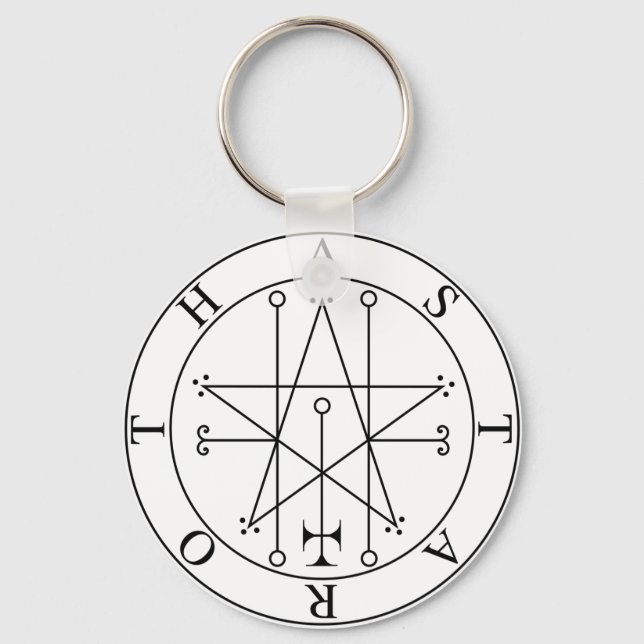 Chaveiro Astaroth Simbol (Frente)