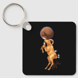 Chaveiro Astro Aries Mars Zodiac Metal
