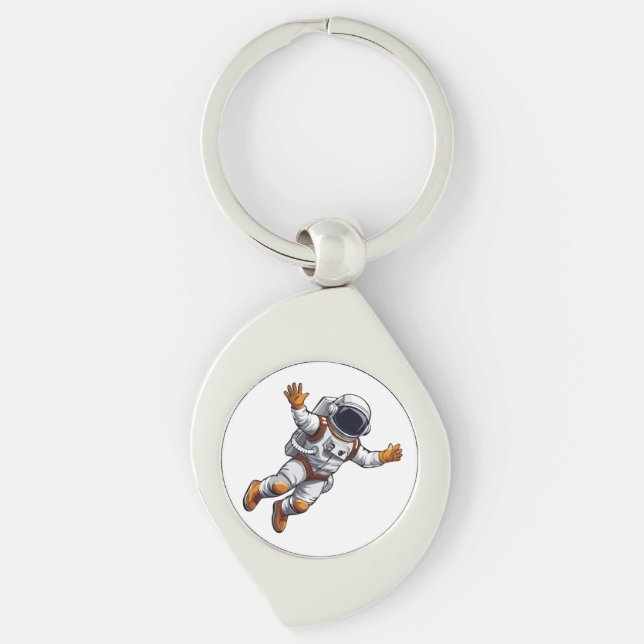 Chaveiro Astronaut in space (Frente)