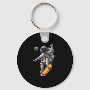 Chaveiro Astronaut Patinando Espaço Planetas Lua Astrona
