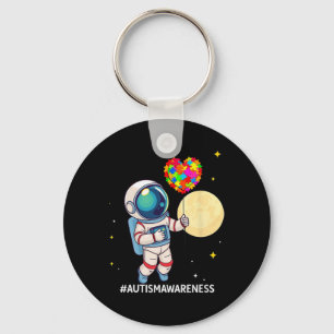 Chaveiro Astronauta Bylloon Autismo Atenção Espaço Autista