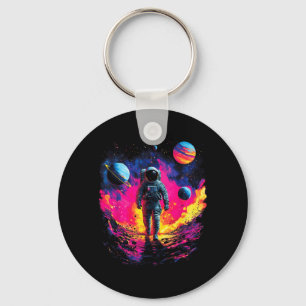 Chaveiro Astronauta Caminhando no Explorador Espacial Exter