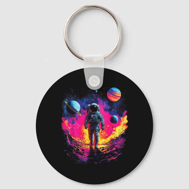 Chaveiro Astronauta Caminhando no Explorador Espacial Exter (Frente)