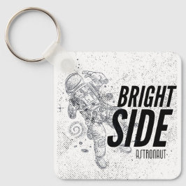 CHAVEIRO ASTRONAUTA DO LADO BRILHO
