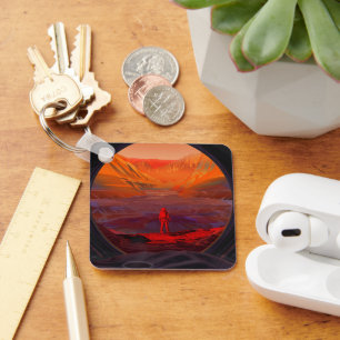 Chaveiro Astronauta Em Marte