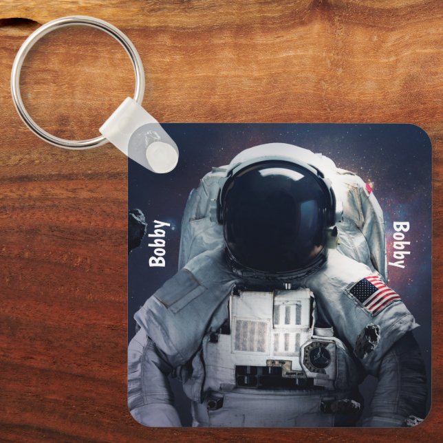 Chaveiro Astronauta Espacial Personalizado (Frente)