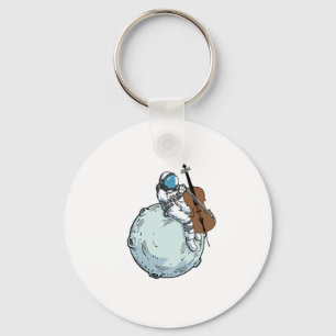 Chaveiro Astronauta Tocando Cello Music Cello Lover Gift