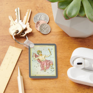 Chaveiro Astronomia Vintage, constelação Celestial Cepheus