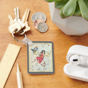 Chaveiro Astronomia Vintage, Estrelas da Constelação, Andrô