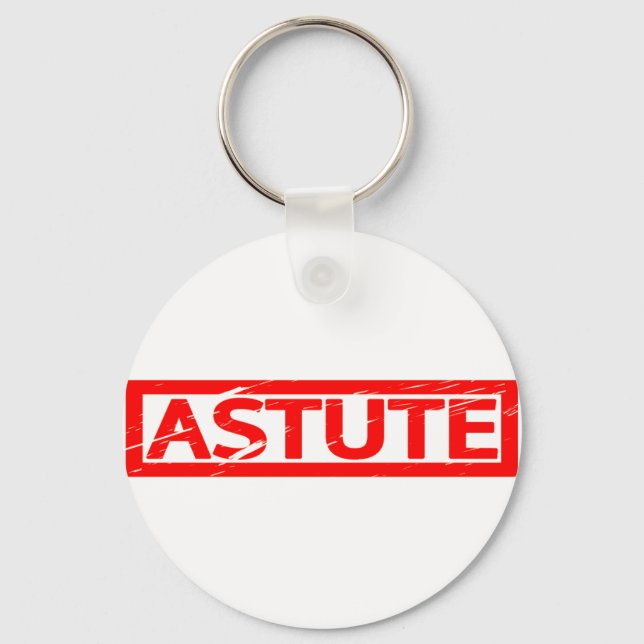 Chaveiro Astute Stamp (Frente)