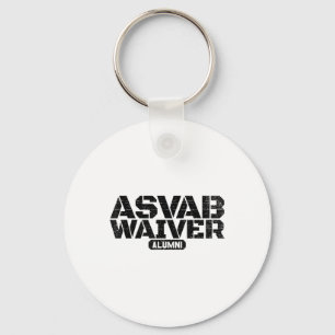 Chaveiro Asvab Waiver Alumni Militar Veterano Funny Asvab W