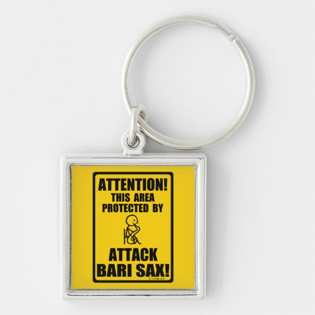 Chaveiro Ataque Bari Sax (Frente)