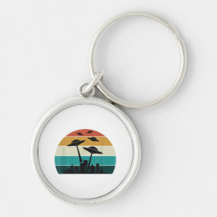 Chaveiro Ataque OVNI Retroativo Sunset - Legal Molho Voador