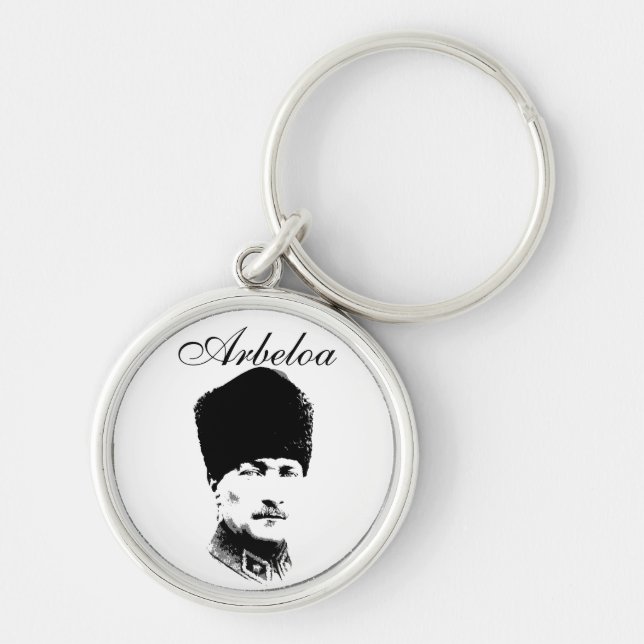 Chaveiro Ataturk personalizado (Frente)
