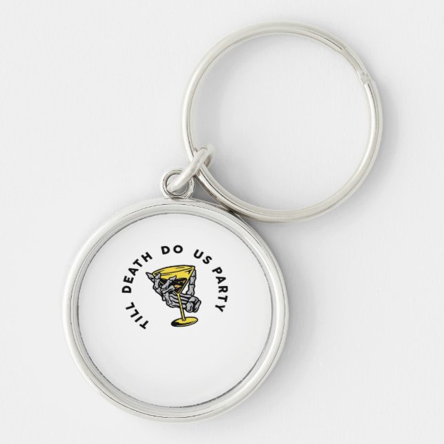 Chaveiro Até que a morte nos faça parte do Clássico Y engra (Frente)