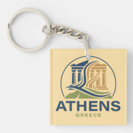 Chaveiro Atenas Grécia Acrópole Parthenon